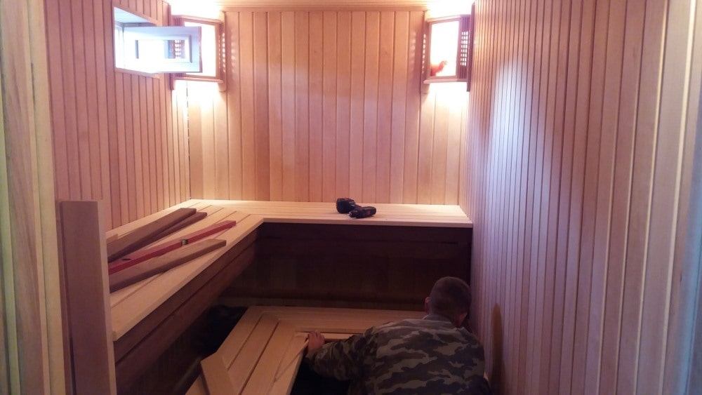 Отделка бани под ключ